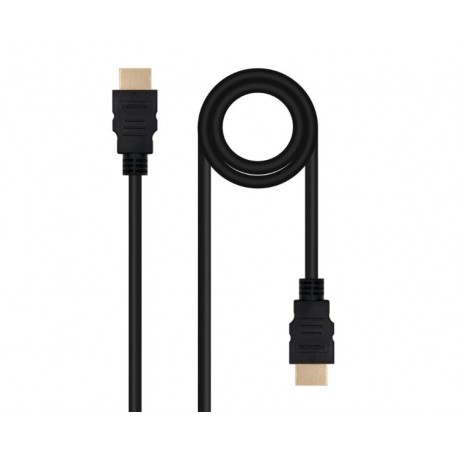 CABLE HDMI V2.0 4K 1M NEGRO NANOCABLE