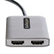 StarTech.com Hub Concentrador MST DisplayPort a 2 Puertos HDMI