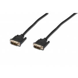 ASSMANN Electronic DVI 5m cable DVI DVI-D Negro