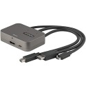 StarTech.com Adaptador Multipuertos 3 en 1 a HDMI - Conversor USB-C HDMI