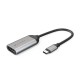 HYPER HD-H8K USB Tipo C HDMI Acero inoxidable