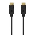 AISENS Cable DISPLAYPORT V1.2 4K@60Hz, DP/M-DP/M, Negro,1.5M