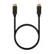 AISENS Cable DISPLAYPORT V1.2 4K@60Hz, DP/M-DP/M, Negro,1.5M