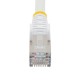 StarTech.com NLWH-5M-CAT6A-PATCH cable de red Blanco S/FTP (S-STP)