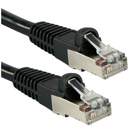 Lindy 47176 cable de red Negro 0,5 m Cat6 S/FTP (S-STP)