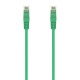 AISENS Cable de Red Latiguillo RJ45 LSZH Cat.6A 500 Mhz UTP AWG24, Verde, 2.0M