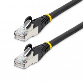 StarTech.com NLBK-150-CAT6A-PATCH cable de red Negro 1,5 m S/FTP (S-STP)