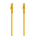 AISENS Cable de Red Latiguillo RJ45 LSZH Cat.6A 500 Mhz UTP AWG24, Amarillo, 2.0M