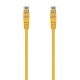 AISENS Cable de Red Latiguillo RJ45 LSZH Cat.6A 500 Mhz UTP AWG24, Amarillo, 2.0M