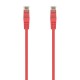 AISENS Cable de Red Latiguillo RJ45 LSZH Cat.6A 500 Mhz UTP AWG24, Rojo, 2.0M