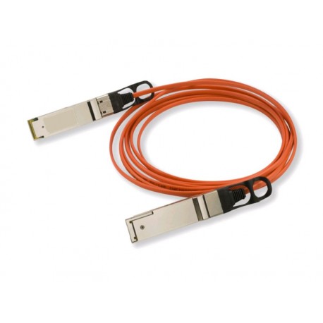 Hewlett Packard Enterprise R0Z23A cable de fibra optica 15 m QSFP+ Naranja