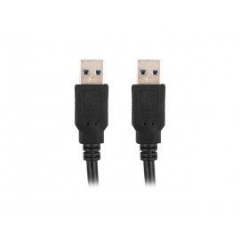 Lanberg CA-USBA-30CU-0018-BK cable USB 1,8 m USB 3.2 Gen 1 (3.1 Gen 1) Negro