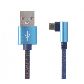 Gembird CC-USB2J-AMMBML-1M-BL cable USB USB 2.0 Micro-USB B USB A Azul