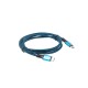 Lanberg CA-CMCM-45CU-0012-BK cable USB 0,12 m USB4 Gen 2x2 USB C Negro, Azul