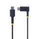 StarTech.com Cable 15cm USB C Acodado - en Ángulo Recto - PD 60W - 3A - Cable USB-C