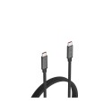 CABLE USB-C A USB-C PRO 100W PD PRO NEGRO 2M LINQ