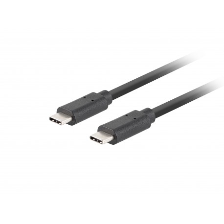 Lanberg CA-CMCM-32CU-0018-BK cable USB 1,8 m USB 3.2 Gen 2 (3.1 Gen 2) USB C Negro