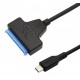 Gembird USB 3.0 Type-C male to SATA 2.5 drive adapter cable USB 0,2 m 2.0 USB C Negro