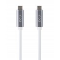 DCU Advance Tecnologic 30402010 cable USB 1 m USB 3.2 Gen 2 (3.1 Gen 2) USB C Gris