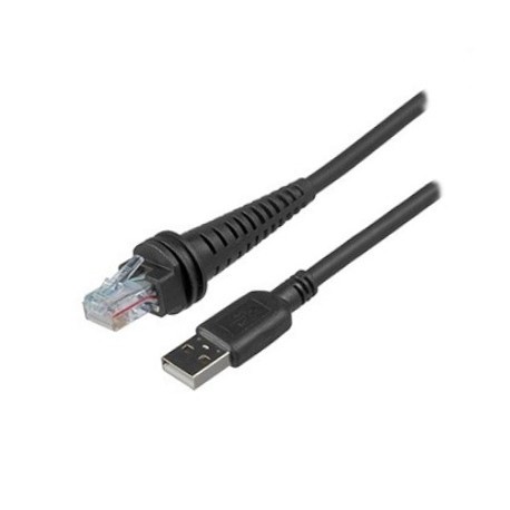 Honeywell 57-57312-3 1m EAS USB Negro cable de serie