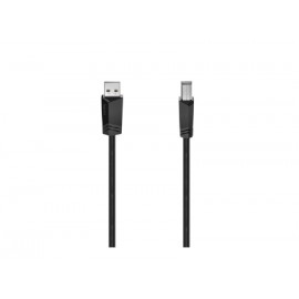 Hama 00200603 cable USB 3 m USB 2.0 USB A USB B Negro