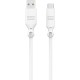 Bigben Connected JGCBLAC1M2W cable USB 1,2 m USB A USB C Blanco