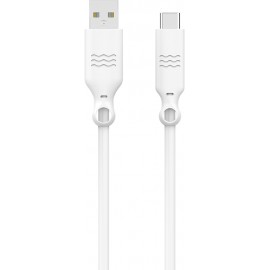 Bigben Connected JGCBLAC1M2W cable USB 1,2 m USB A USB C Blanco