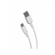 Muvit MCUSC0003 cable USB 1,2 m USB A USB C Blanco