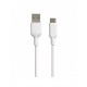 Muvit MCUSC0003 cable USB 1,2 m USB A USB C Blanco