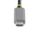 StarTech.com Hub Adaptador USB-C con Ethernet de 3 Puertos USB-A