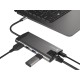 NATEC Fowler Plus USB Tipo C 1000 Mbit/s Negro, Gris