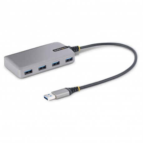 StarTech.com Hub USB de 4 Puertos - USB 3.0 de 5Gbps - Alimentado por el Bus