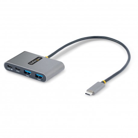 StarTech.com 5G2A2CPDB-USB-C-HUB hub de interfaz USB 3.2 Gen 1 (3.1 Gen 1) Type-C 5000 Mbit/s Gris