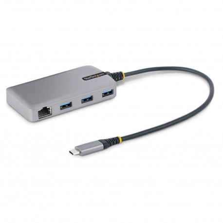 StarTech.com 5G3AGBB-USB-C-HUB hub de interfaz USB 3.2 Gen 1 (3.1 Gen 1) Type-C 5000 Mbit/s Gris