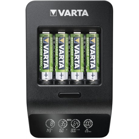 Varta LCD SMART CHARGER+ Pilas de uso doméstico Corriente alterna