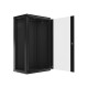 Lanberg WF01-6422-10B armario rack 22U Bastidor de pared Negro