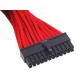 SilverStone PP07-MBR. Rojo. Extensor alimentaciÃ³n a placa