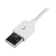 StarTech.com 2m Apple 8-pin Lightning Connector to USB USBLT2MW