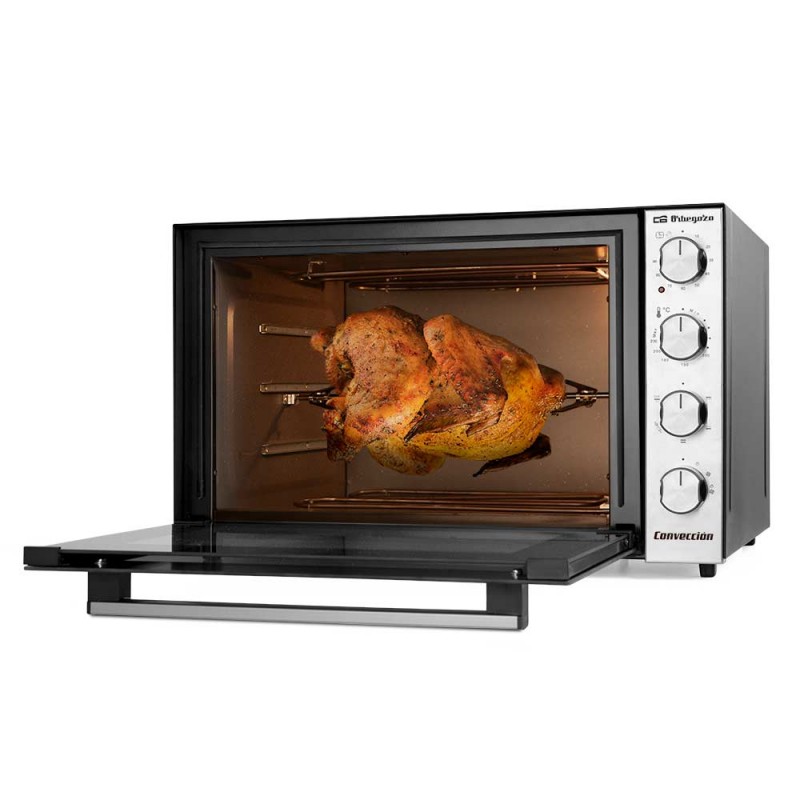 Orbegozo HOT 710 70 L 2000 W Negro, Acero inoxidable