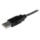 StarTech.com Cable Adaptador 0,5m USB A Macho a Micro USB B Macho Delgado para Teléfono Móvil y Tablets USBAUB50CMBK