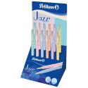 Pelikan Jazz Pastell K36CD Azul Bolígrafo de punta retráctil con mecanismo de giro 12 pieza(s)