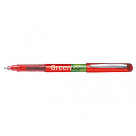 Pilot Greenball Bolígrafo cilíndrico Rojo