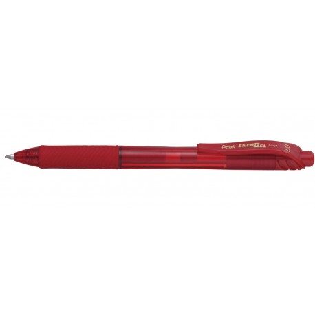 Pentel BL107-B bolígrafo de gel Bolígrafo de gel de punta retráctil Rojo 1 pieza(s)