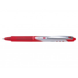 Pilot V-Ball RT 07 Bolígrafo retráctil con clip Rojo