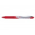 Pilot V-Ball RT 07 Bolígrafo retráctil con clip Rojo