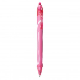 BIC Gel-ocity Quick Dry Fashion Bolígrafo de gel de punta retráctil Rosa 1 pieza(s)