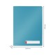 Leitz 47160061 carpeta Polipropileno (PP) Azul A4