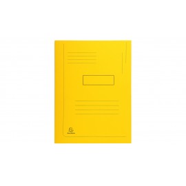 Exacompta 445009E carpeta Caja de cartón Amarillo A4