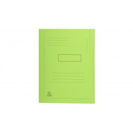 Exacompta 445013E carpeta Caja de cartón Verde A4