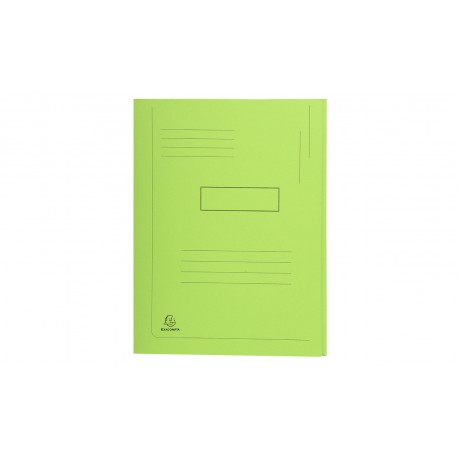 Exacompta 445013E carpeta Caja de cartón Verde A4